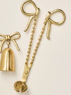NWOT Anthropologie Bow Candle Wick Trimmer